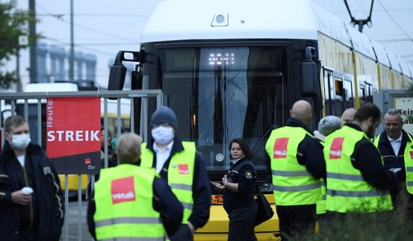 ألمانيا تشهد أكبر إضراب في قطاع المواصلات يشل قطاع النقل...