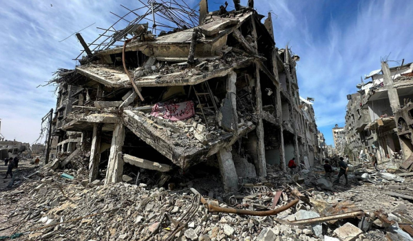 الأمم المتحدة: حجم الأنقاض في غزة يقدر بنحو 37 مليون طن وتحتاج 14 عاما لإزالتها...