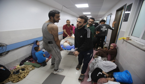 الدفاع المدني بغزة: مستشفى كمال عدوان خر...