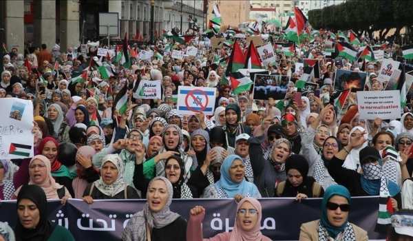 هيئة مغربية تعلن تنظيم 95 مظاهرة تضامنية...